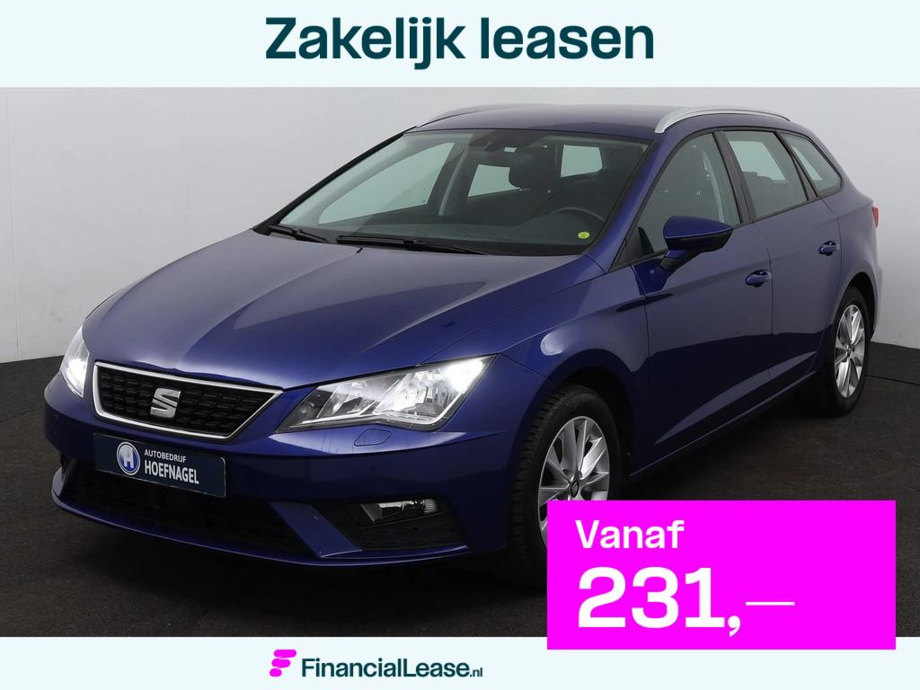 Seat Leon ST 1.5 TSI Style | Automaat | Cruise Control | Sto, Stof, Zwart, 4 cilinders, 150 pk