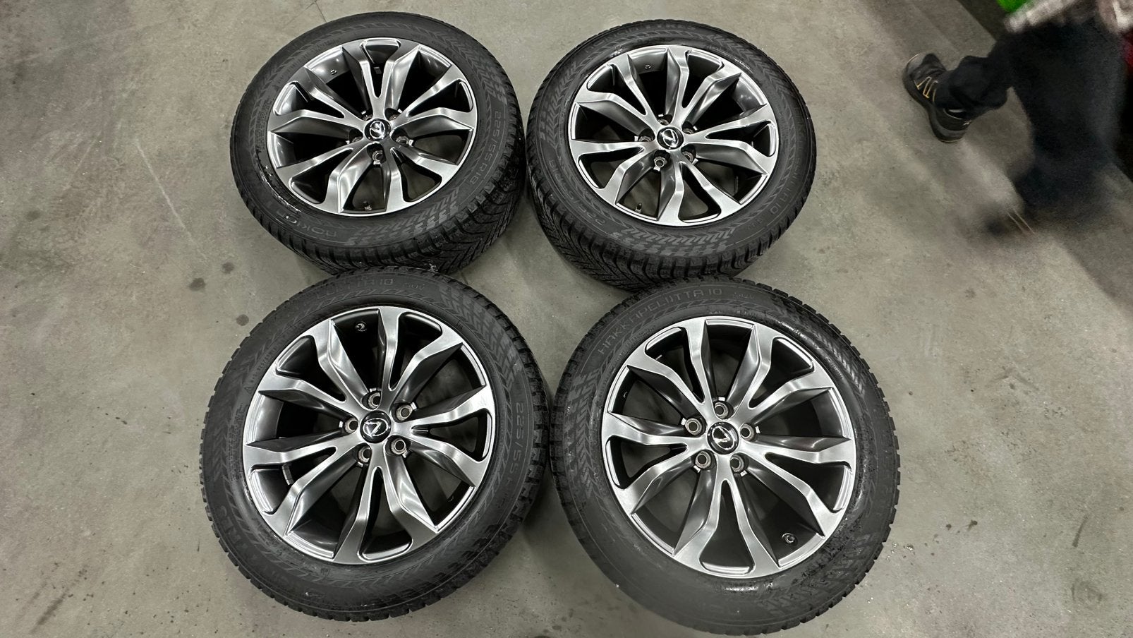Lexus Toyota sport Velgen R18 225/55 ET39, Auto-onderdelen, 18 inch, Gebruikt, Banden en Velgen, Personenwagen