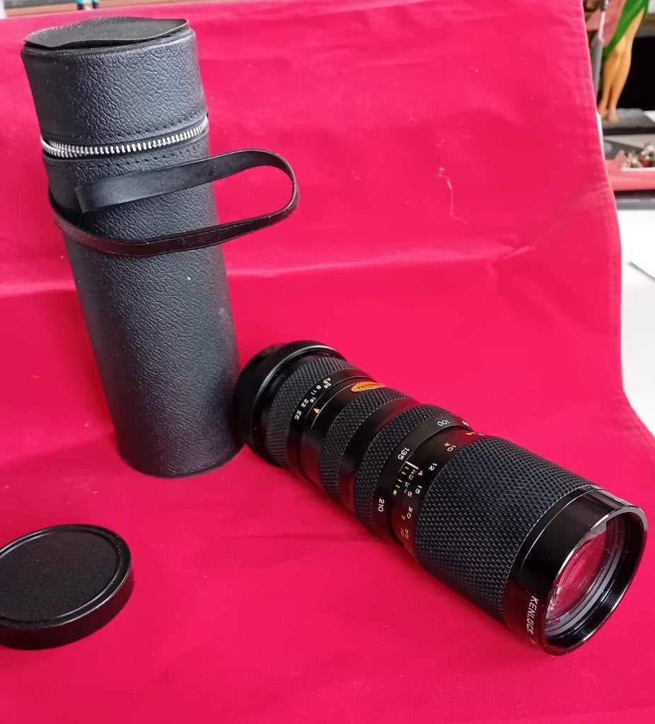 Kenlock f/4,5 85-210 zoomlens, Ophalen of Verzenden, Zo goed als nieuw, Minder dan 150 cm, Overige typen