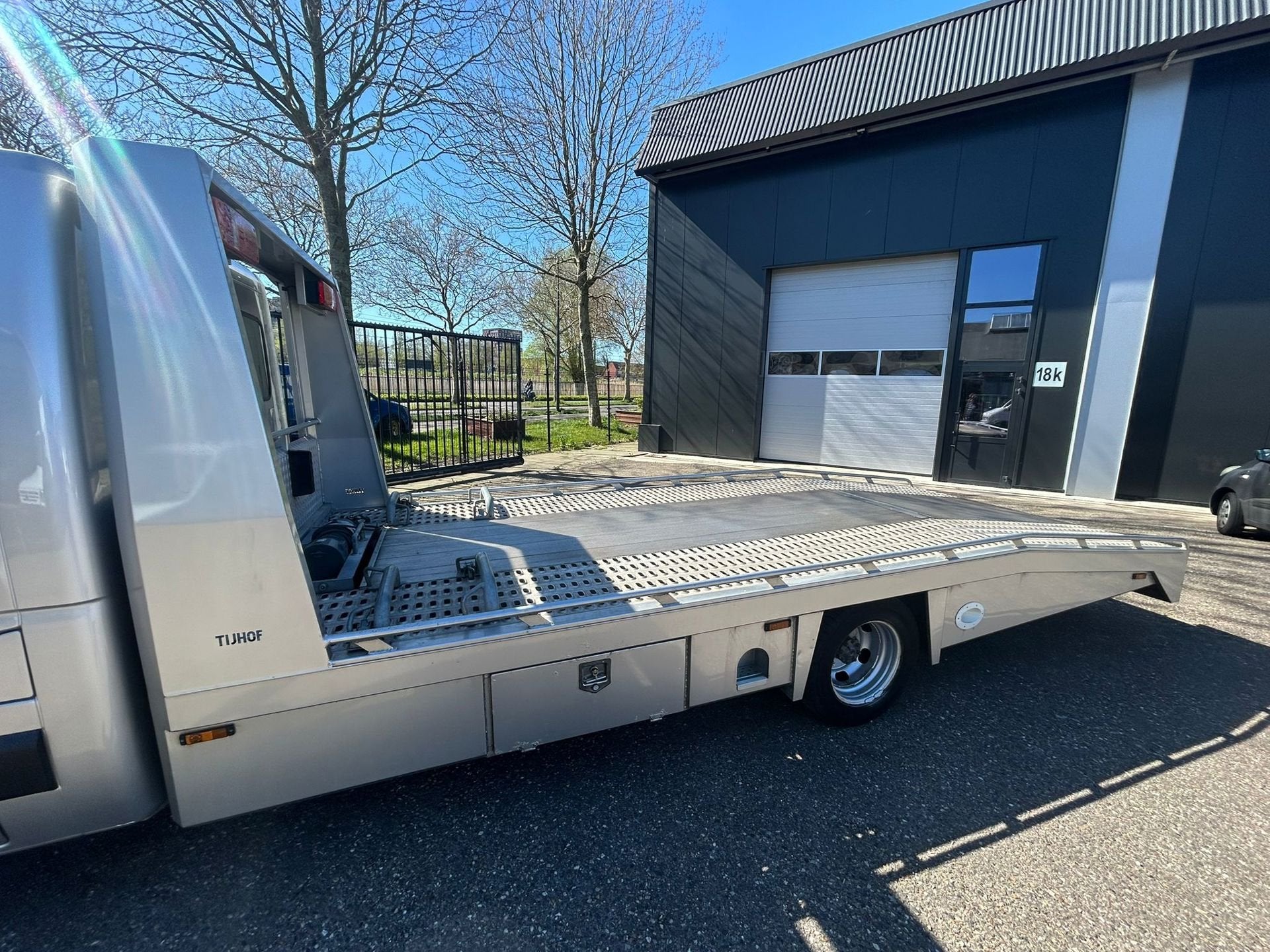 Renault Master T35 2.3 dCi 165 L4 DL tijhof oprijwagen, Gebruikt, Euro 6, 4 cilinders, Renault