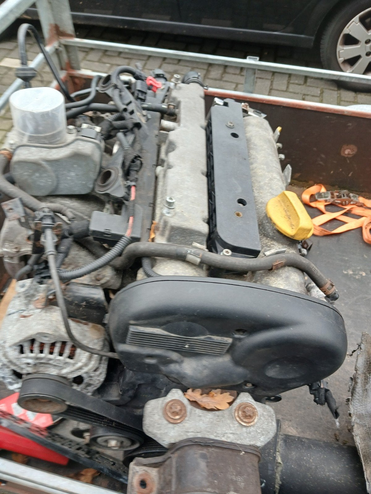 Opel Meriva , Astra,  Zafira A 1.6 Motorblok met 5 versn.bak, Ophalen, Opel