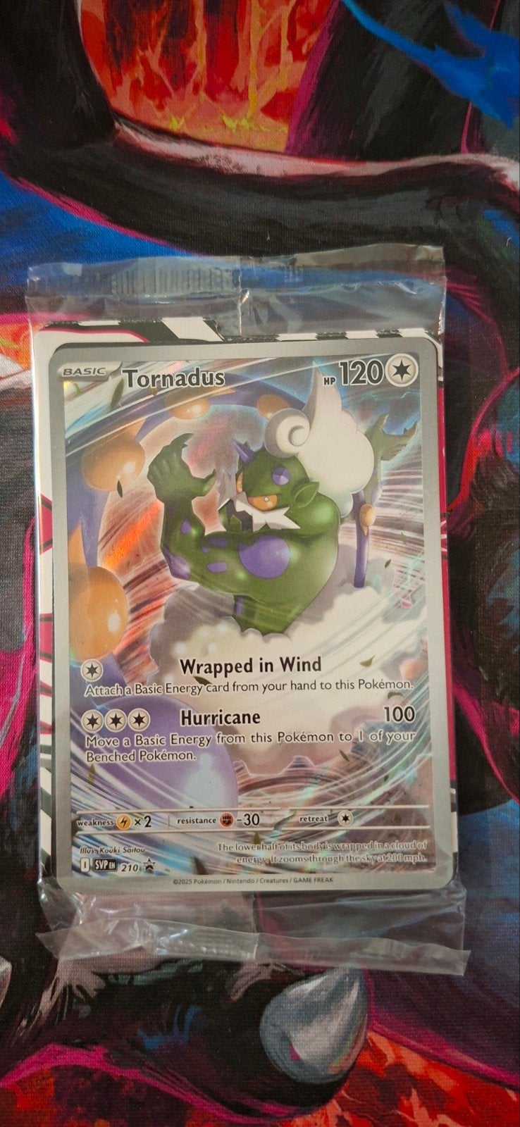 Pokémon Tornadus Promo Kaart (Verzegeld), Ophalen of Verzenden, Nieuw, Losse kaart