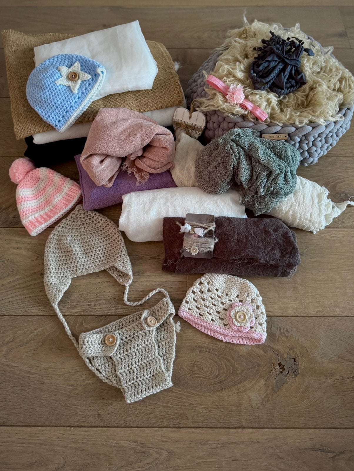 Newborn fotografie props/pakket, Ophalen of Verzenden, Zo goed als nieuw, Overige typen