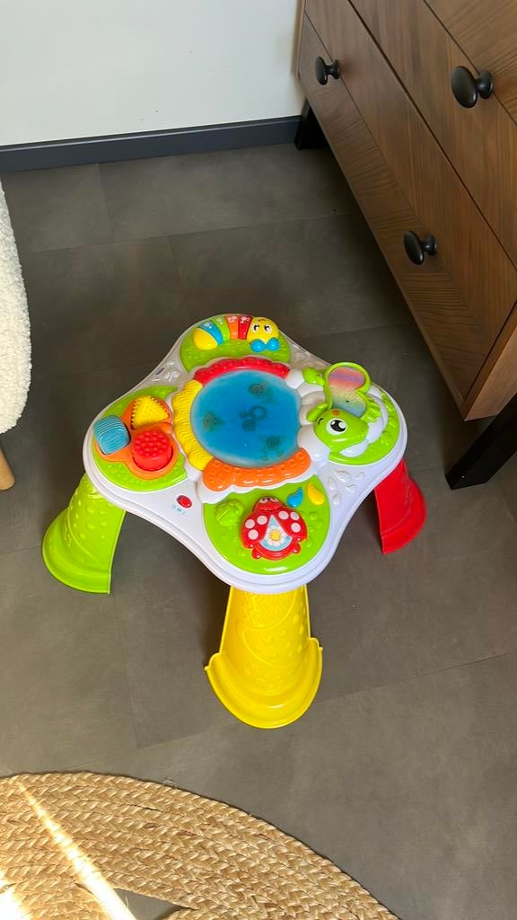 Chicco activiteitentafel – met licht en geluid, Ophalen, ., Zo goed als nieuw, .