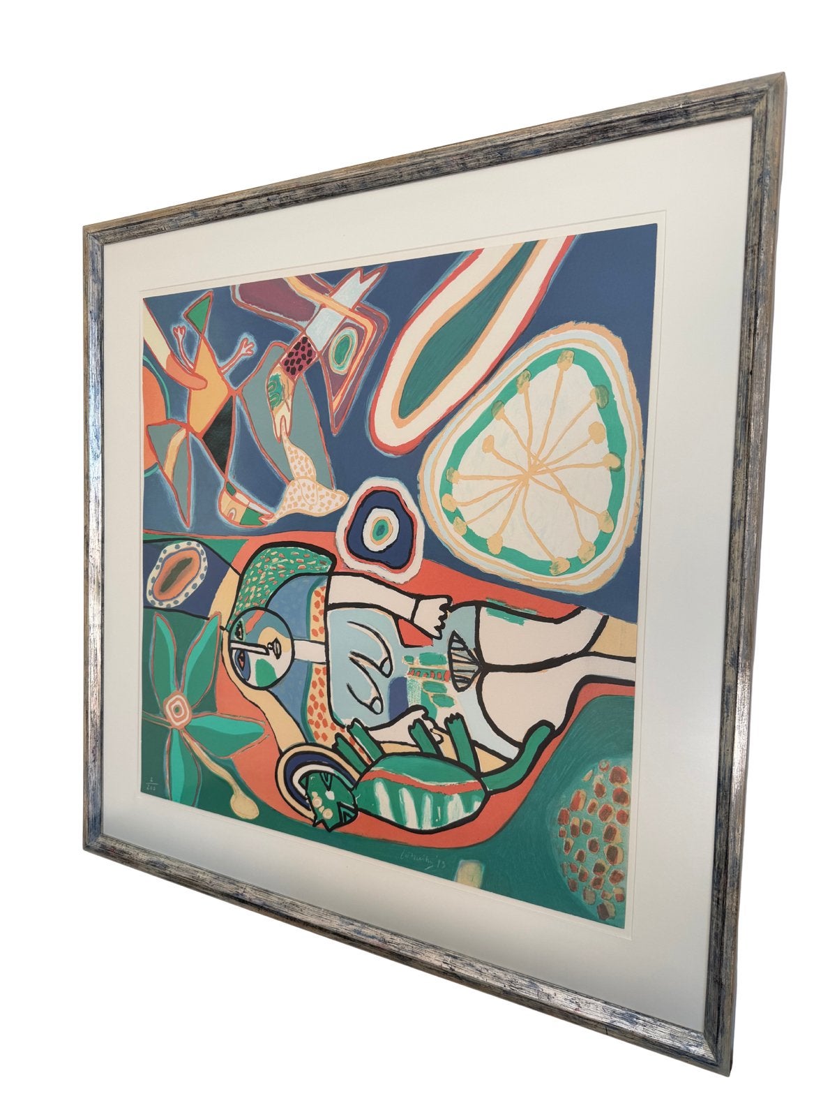 Corneille (1922 - 2010) - Au coeur de l'été, la femme 2/200, Ophalen of Verzenden