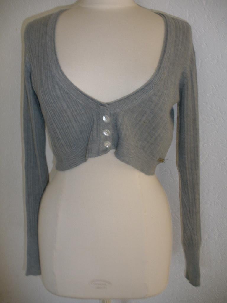 FORECAST vest grijs kort bolero maat M, Kleding | Dames, Maat 38/40 (M), Forecast, Ophalen of Verzenden, Zo goed als nieuw
