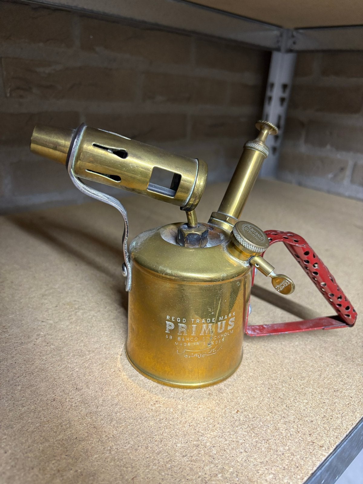 Vintage Primus Soldeerbrander - Model 630, Antiek en Kunst, Ophalen of Verzenden
