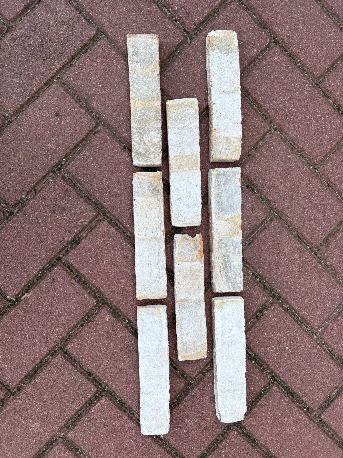 Steenstrips oud wit handvorm waalformaat - ca 13m2 nieuw, Overige materialen, Wandtegels, Nieuw, 20 tot 40 cm
