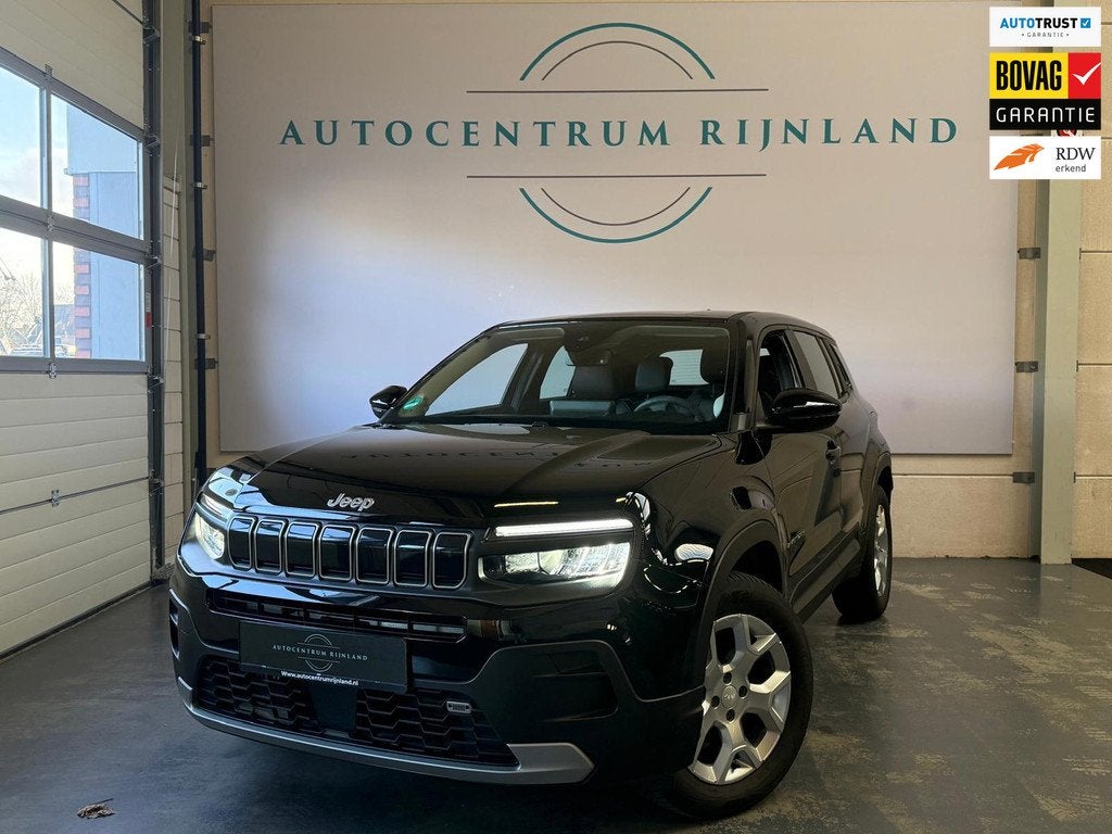 Jeep AVENGER 1.2 Altitude Navi,Camera, Stoelverwarming, Adap, Auto's, Voorwielaandrijving, 101 pk, 1199 cc, Zwart
