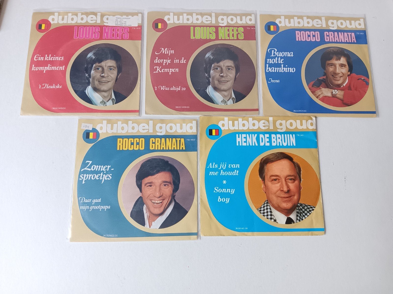 telstar singles, Ophalen of Verzenden, Gebruikt, Nederlandstalig
