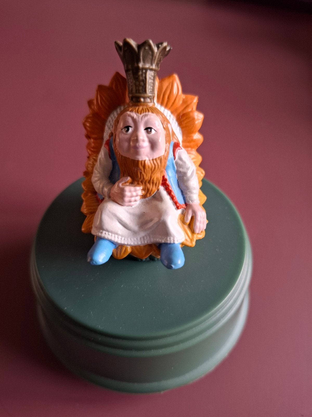 Efteling muziekdoosje met koning Oberon, Verzamelen, Ophalen of Verzenden, Zo goed als nieuw, Beeldje of Poppetje