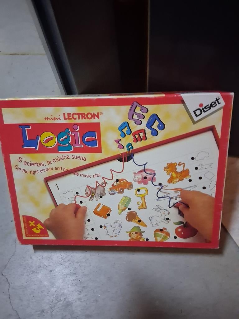 Mini Lectron Logic Spel met 6 bladen, Kinderen en Baby's, Speelgoed | Educatief en Creatief, Ophalen of Verzenden, Gebruikt, Elektronica