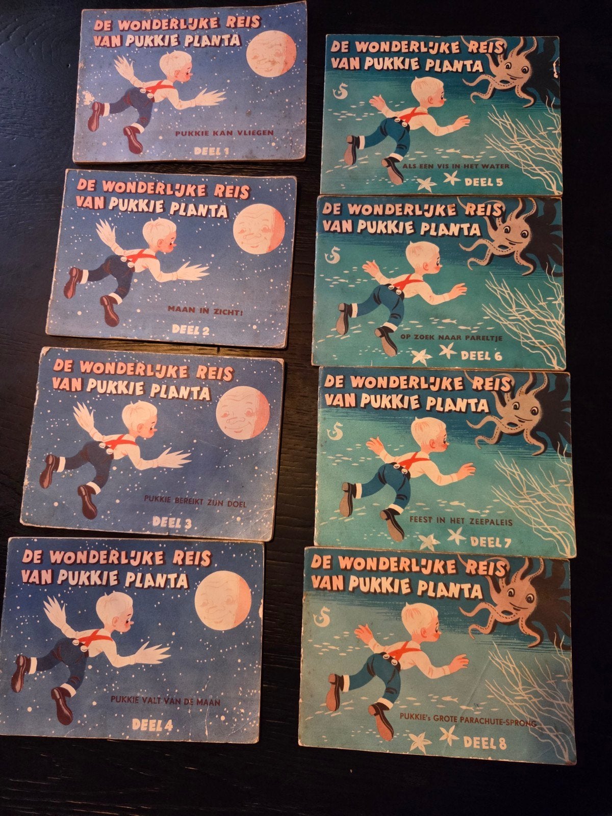 De Wonderlijke Reis van Pukkie Planta - Complete Serie, Boeken, Ophalen of Verzenden, Gelezen, Onbekend, Sprookjes