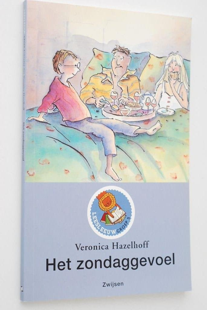 Het zondaggevoel - Leesleeuw groep 5 1998, Verzenden, Zo goed als nieuw, Veronica Hazelhoff, Fictie algemeen