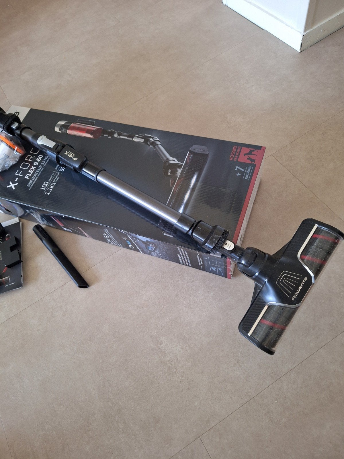 rowenta xforce  flex 9.60, Rowenta, Draadloos, Ophalen of Verzenden, Zo goed als nieuw