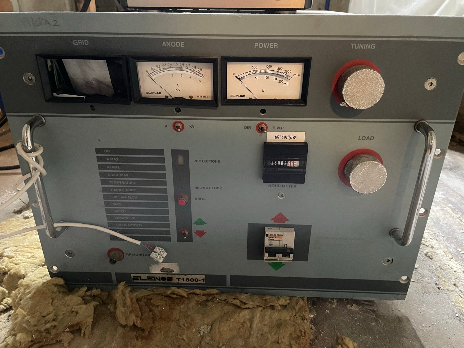 Elenos T1800-1 Broadcasting Equipment zender, Ophalen, Gebruikt, Audio