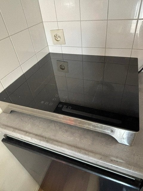 Inductiekookplaat Vrijstaand - Inventum VKI6010ZIL, Ophalen, 4 kookzones, Zo goed als nieuw, Inductie