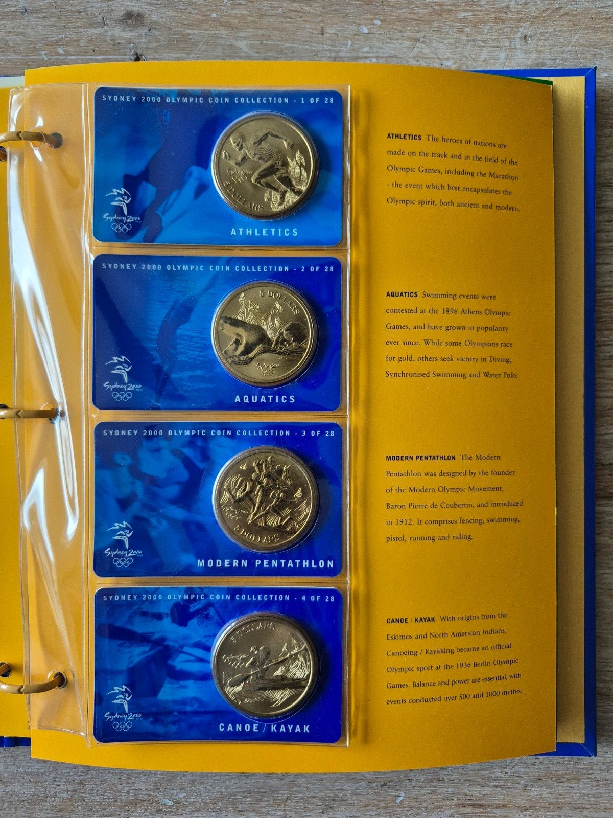 Sydney Olympic Coin collection 2000, Postzegels en Munten, Munten | Europa | Euromunten, Ophalen of Verzenden, Overige landen