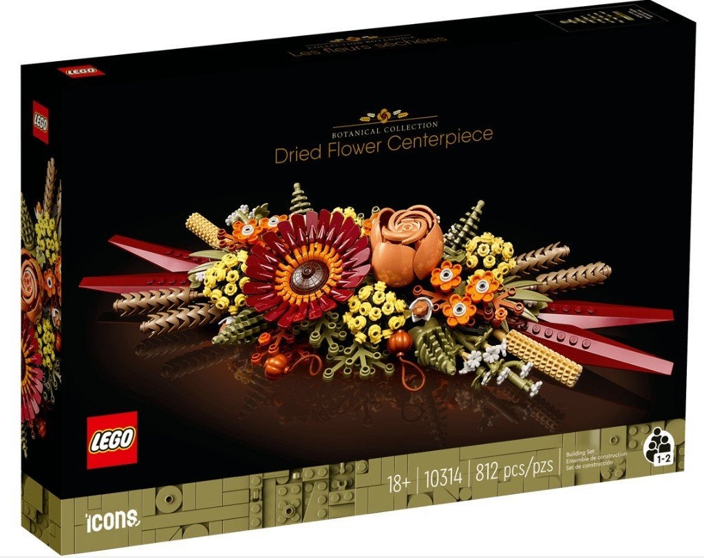 LEGO 10314 Bloemstuk met gedroogde bloemen. Nieuw in doos!, Overige thema's, Lego, Nieuw, Ophalen of Verzenden