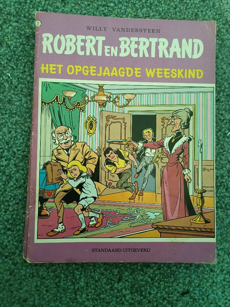 Willy Vandersteen - Robert en Bertrand, Boeken, Meerdere stripboeken, Ophalen of Verzenden, Willy Vandersteen