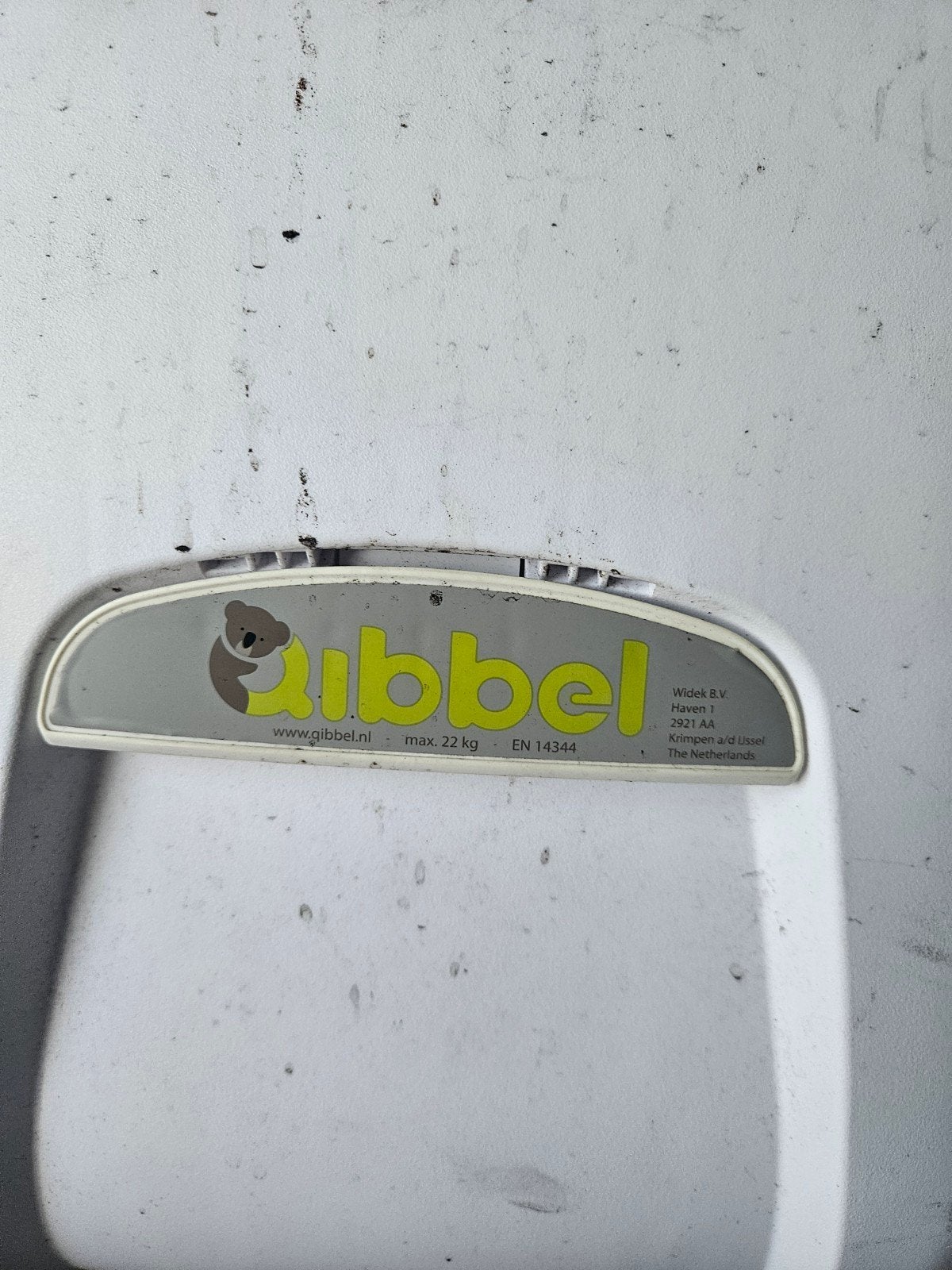 Qibbel Fietsstoeltje Achterzitje - Max 22 kg, Ophalen, Achterzitje, Gebruikt, 22 t/m 36 kg