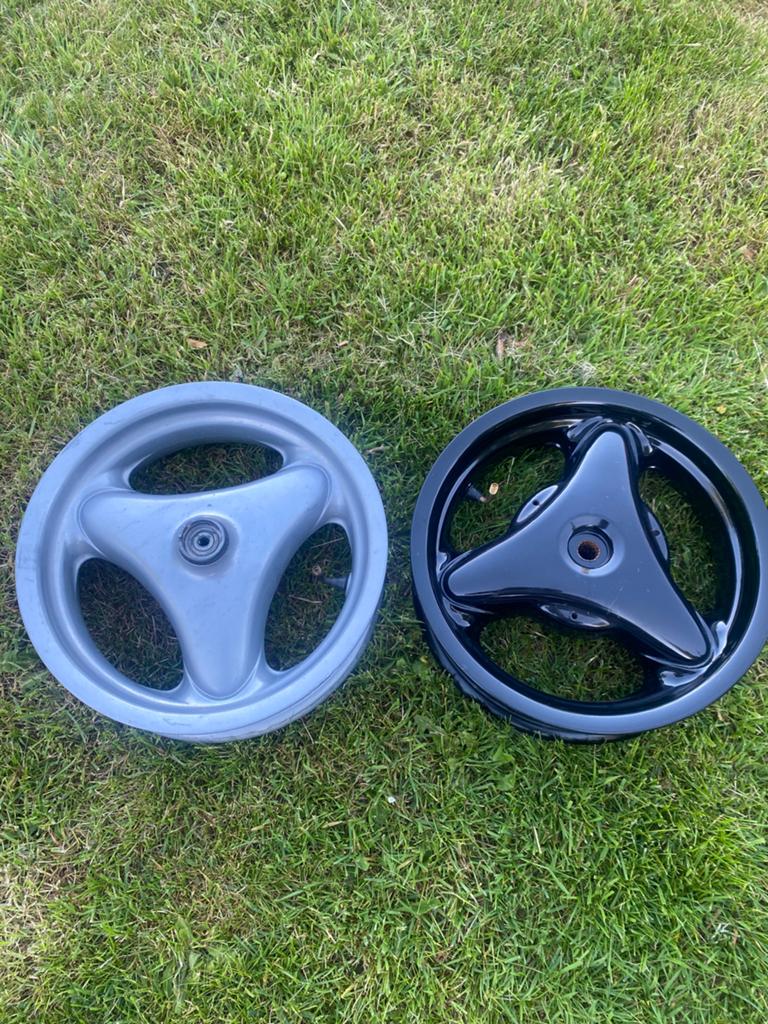 Grimeca 12 inch 3-spaaks velgenset, Ophalen of Verzenden, Gebruikt, Overige typen