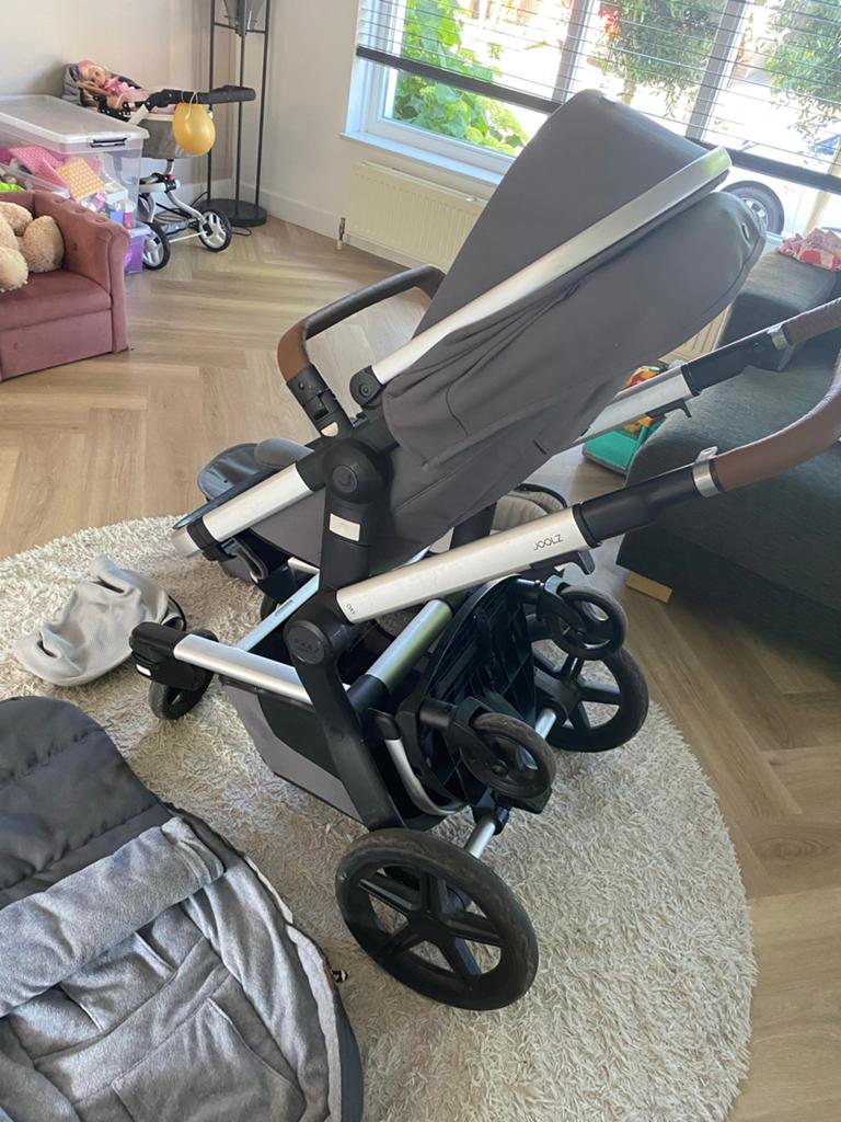 Joolz Kinderwagen met reiswieg en voetenzak, Gebruikt, Met reiswieg, Ophalen, Kinderwagen