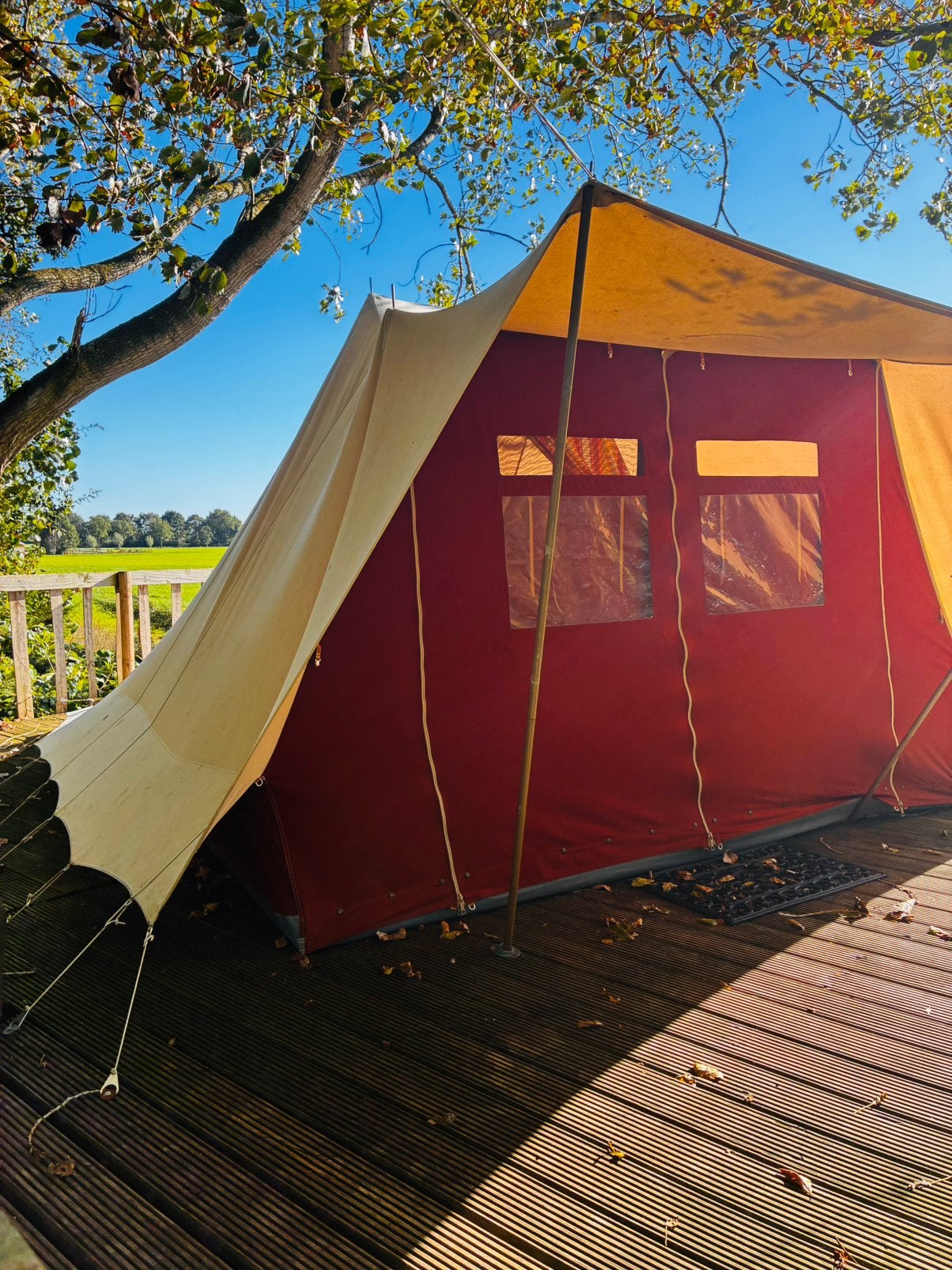 De Waard Zilvermeeuw tent, Caravans en Kamperen, Ophalen, Gebruikt, Tot en met 4