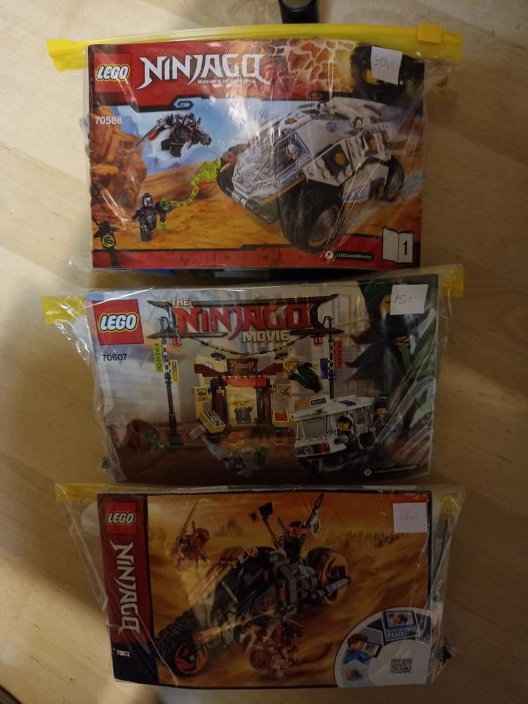 Lego Ninjago 70588 70607 70672, Ophalen of Verzenden