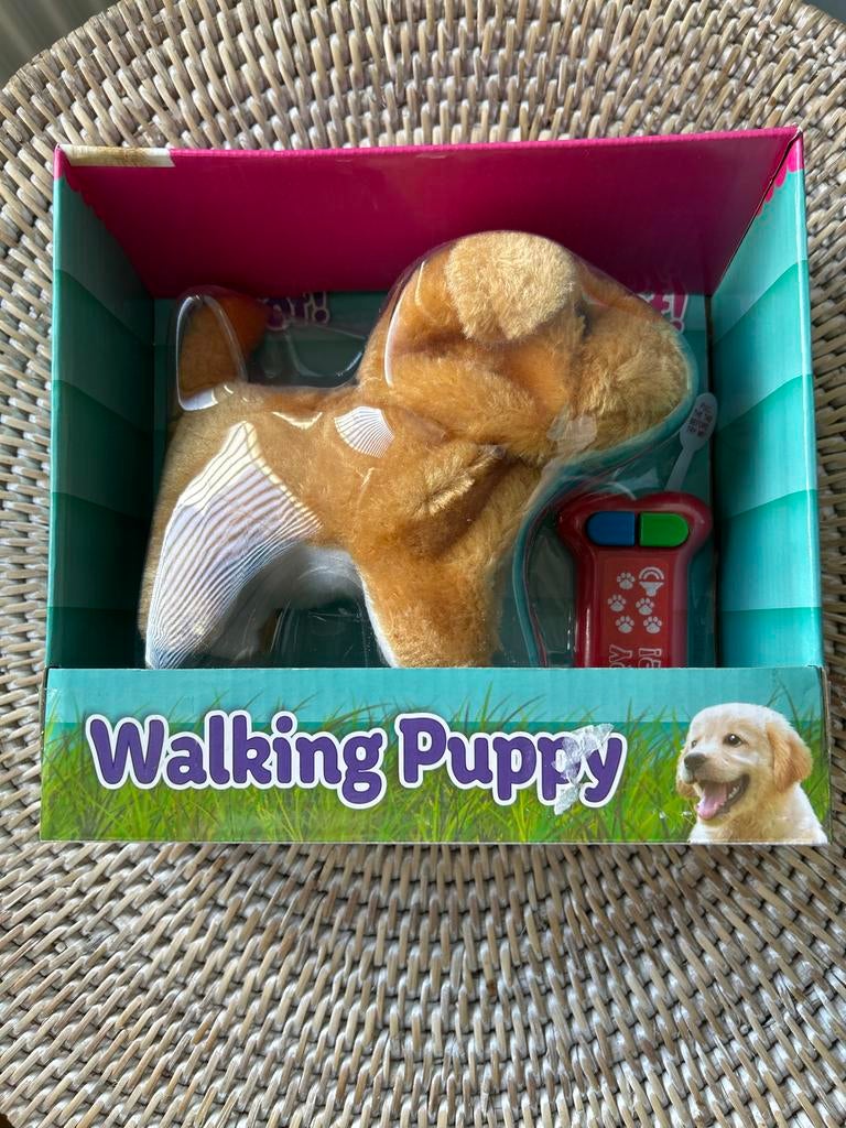 Nieuwe Walking Puppy - Interactief Loop Hondje Speelgoed, Ophalen of Verzenden, Nieuw, Jongen of Meisje