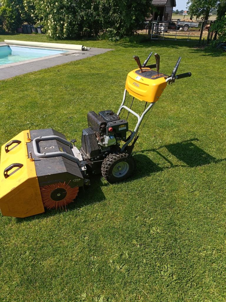 Stiga veegmachine SM 70 OHV 212 CC, Tuin en Terras, Ophalen, Gebruikt, Stiga