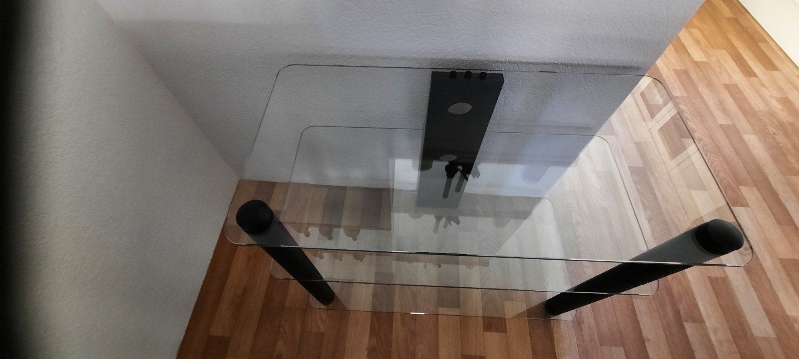 Audiomeubel, Ophalen, Gebruikt, 50 tot 100 cm, Glas
