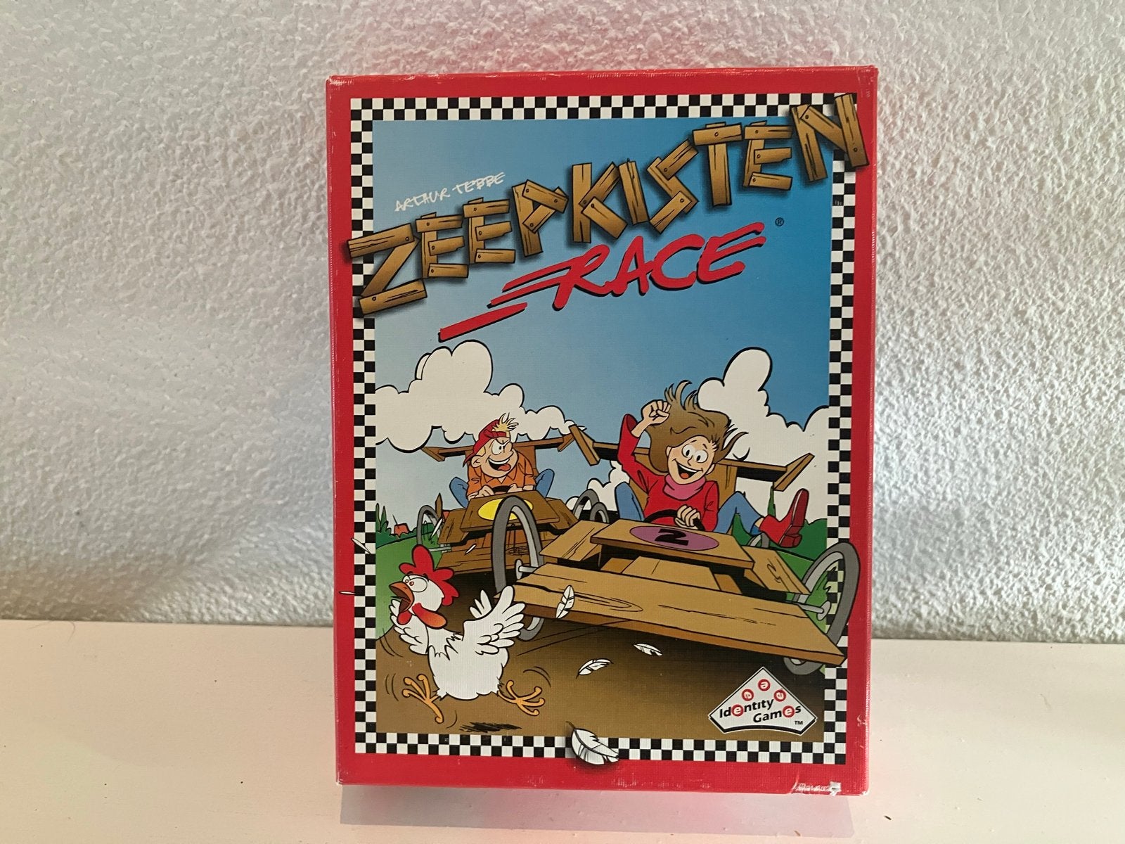 Zeepkisten Race Bordspel - Zo goed als nieuw, Een of twee spelers, Ophalen of Verzenden, Zo goed als nieuw