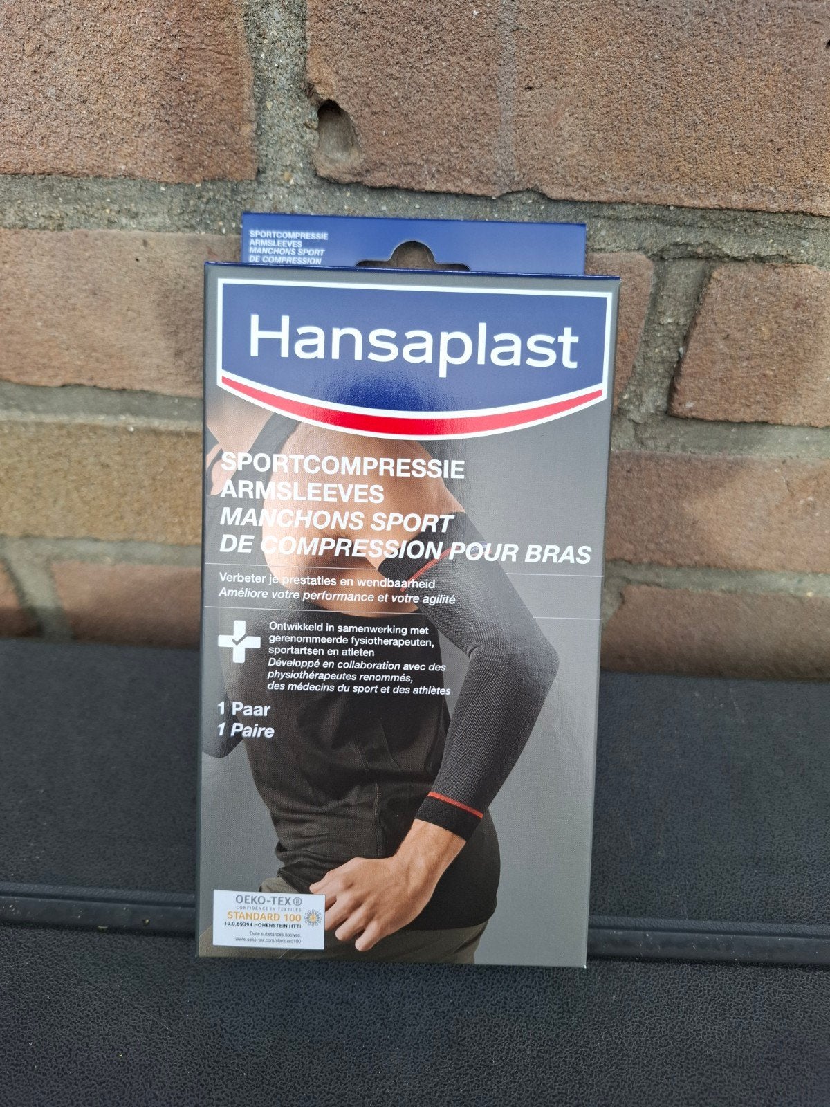 Hansaplast Sportcompressie Armsleeves 1 paar nieuw, Ophalen of Verzenden, Nieuw