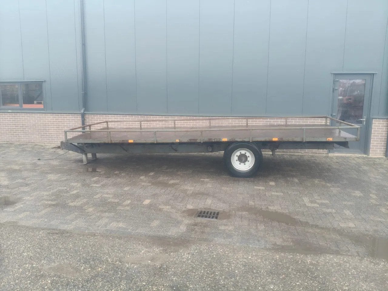 Bakkenwagen Transportwagen, Graafmachine
