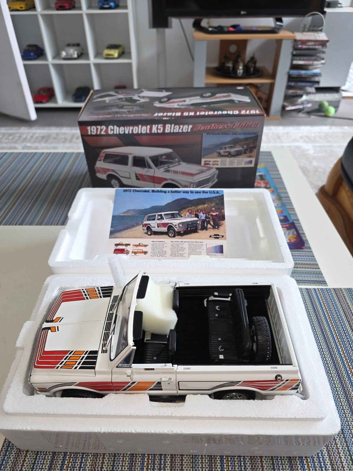 1972 CHEVROLET K5 BLAZER FEATHERS EDITION, Ophalen of Verzenden, Overige merken