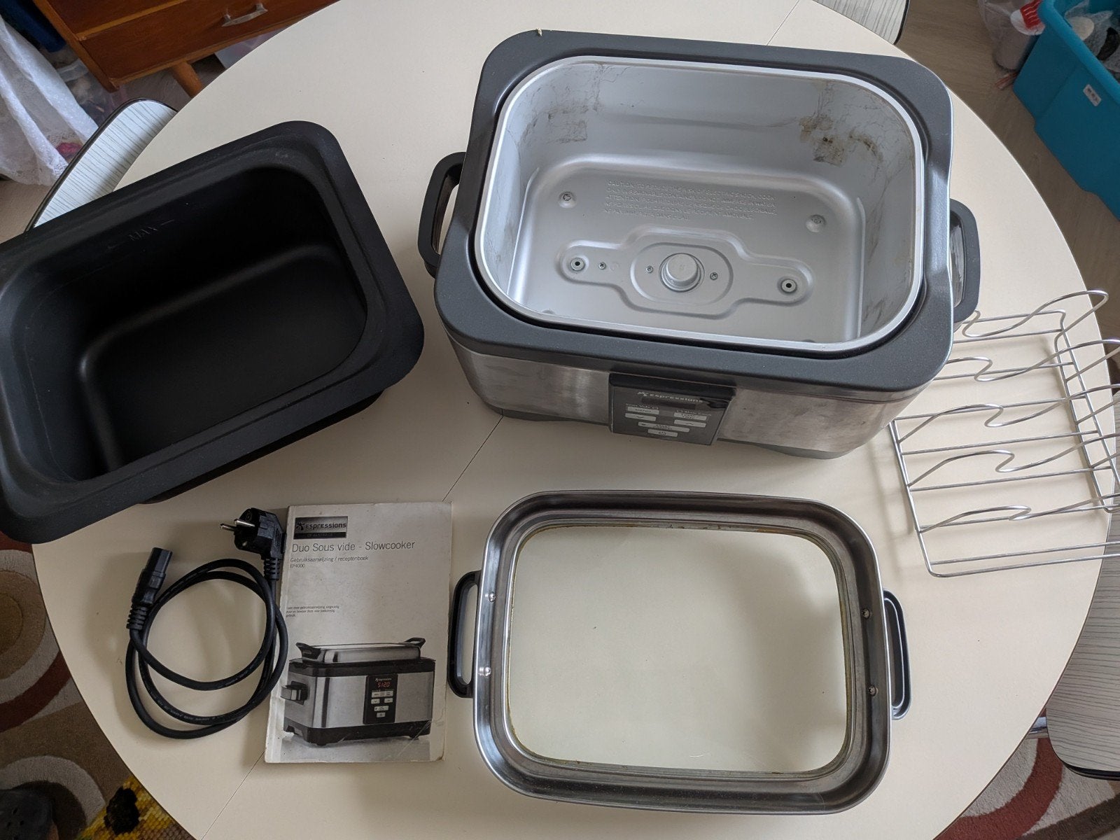 Espressions Smart Sous-Vide & Slow Cooker EP4000, Ophalen, Gebruikt