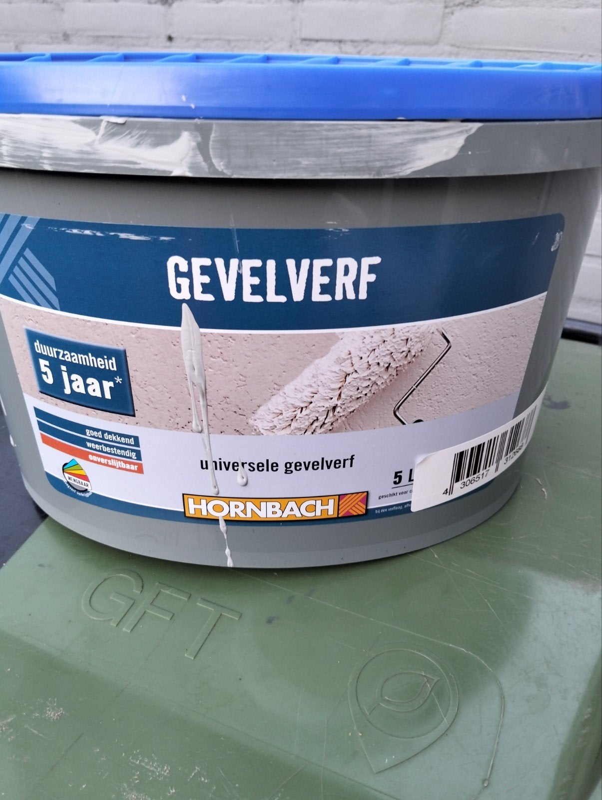 HORNBACH Gevelverf 5L - Kleurnummer 10.21.04, Ophalen, Nieuw