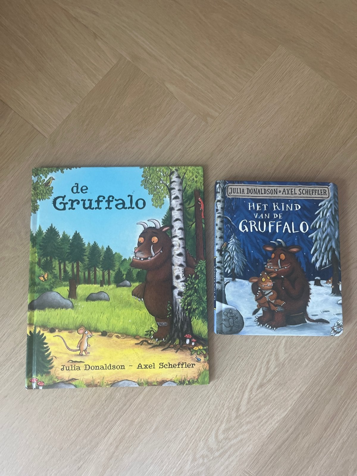 De Gruffalo & Het Kind van de Gruffalo - Julia Donaldson, Fictie algemeen, Jongen of Meisje, Voorleesboek, 4 jaar