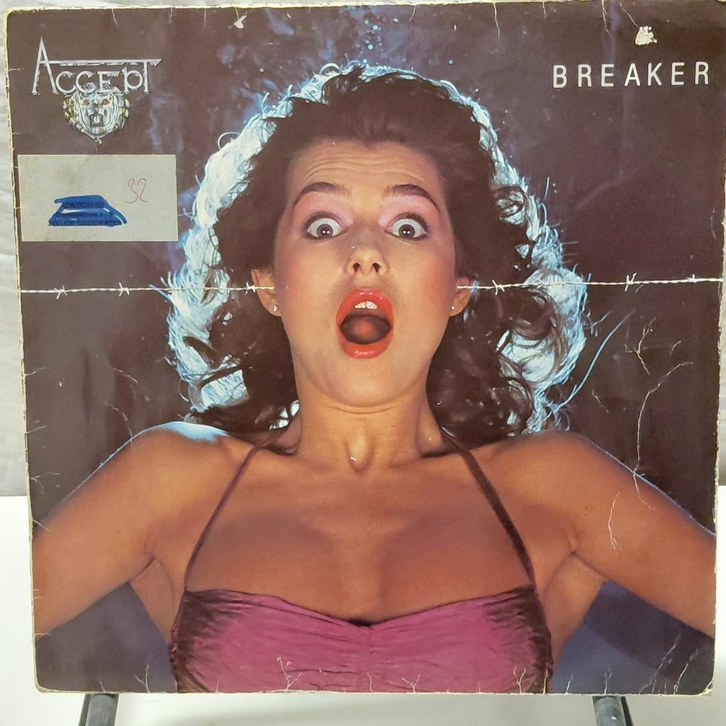 Accept - Breaker, lp ,vinyl, Ophalen of Verzenden, Gebruikt, 12 inch