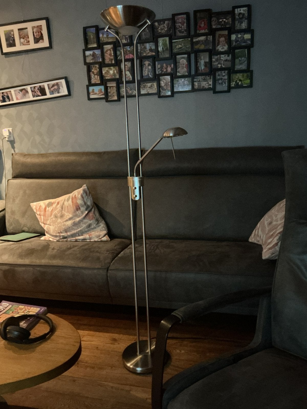 Vloerlamp, Ophalen, Gebruikt, Metaal, 150 tot 200 cm