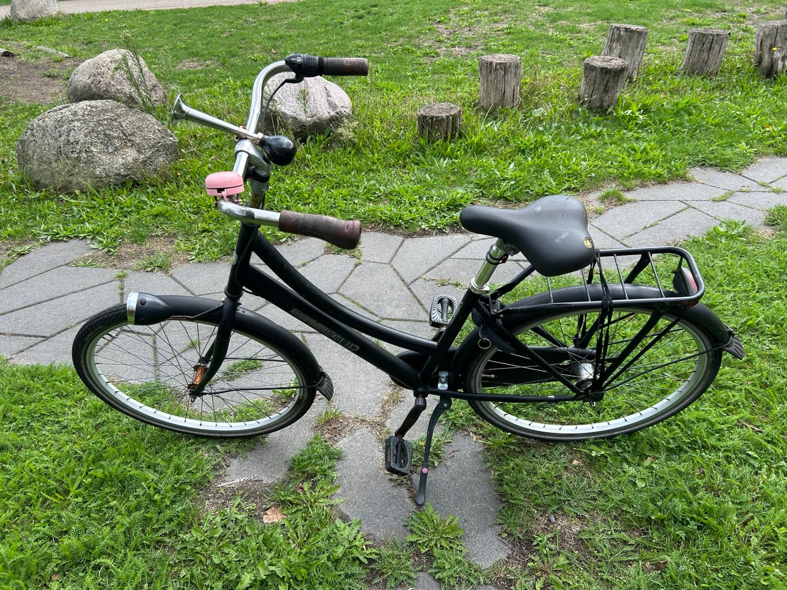 Damesfiets Sparta 10-12 jaar, Fietsen en Brommers, Fietsen | Dames | Damesfietsen, Ophalen, Gebruikt, Terugtraprem, Sparta