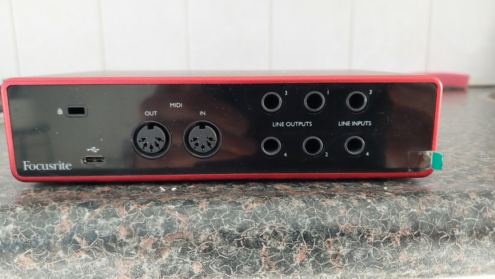 Focusrite Scarlett 4i4 Audio Interface (3rd Gen), Ophalen, Zo goed als nieuw, Minder dan 5 kanalen, Microfooningang