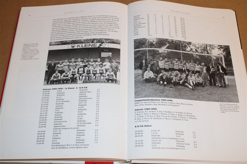 Jubileumboek Hollandia Hoorn — 100 Jaar Voetbal [1898-1998], Ophalen of Verzenden, Zo goed als nieuw, Watersport en Hengelsport