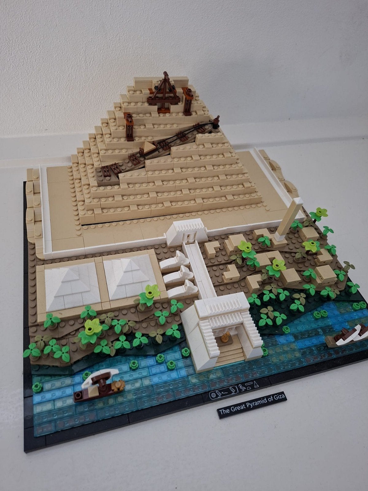 LEGO Architecture Grote Piramide van Gizeh (21058), Lego, Architecture, Ophalen of Verzenden, Zo goed als nieuw