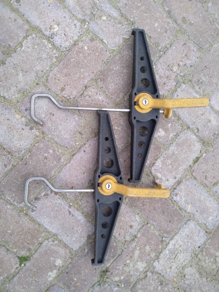 Safeclamp Rhino (2 stuks), Ophalen of Verzenden, Gebruikt