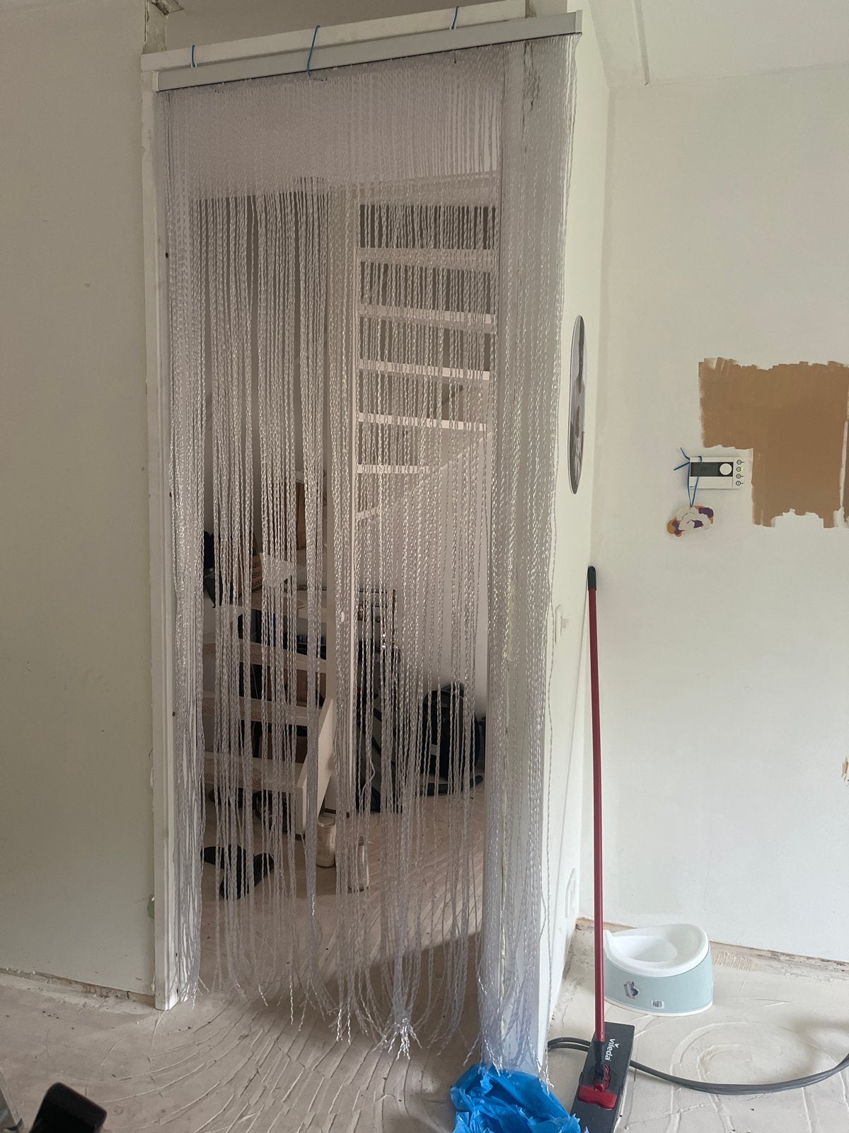Degor Vliegengordijn - 230x100 Eenvoudig Ophangen, Ophalen, Met ringen, Overige merken, 100 cm