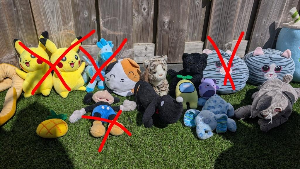 Grote collectie knuffels: Pokémon, Disney en meer!, Ophalen, Gebruikt, Overige merken, Disney