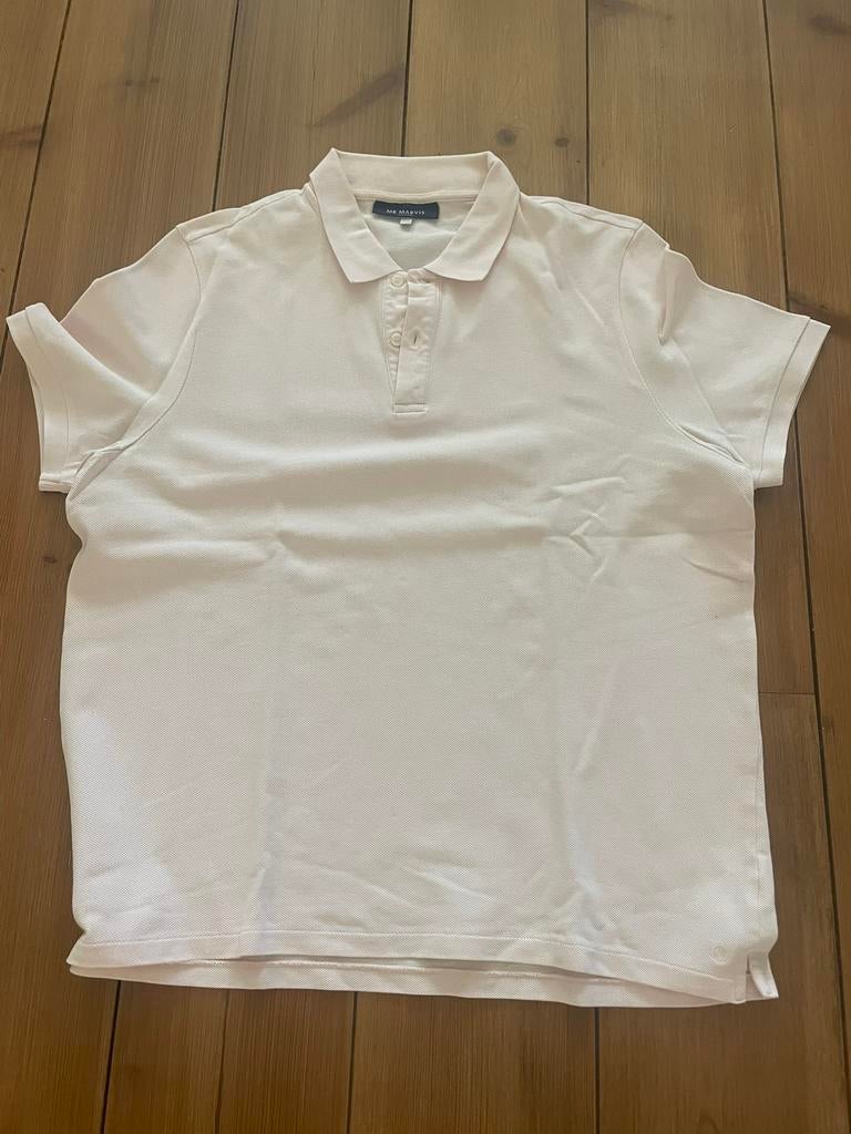 Leuke lichtroze herenpolo Mr Marvis, XXL, Ophalen of Verzenden, Zo goed als nieuw, Overige maten, Roze