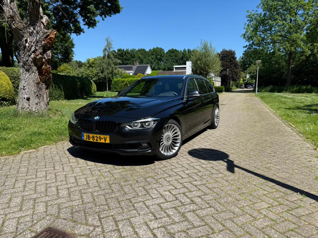 BMW 3-Serie 320d 163pk Efficientdynamics Ed. Aut 2016 Zwart, Auto's, BMW, Automaat, 745 kg, Achterwielaandrijving, Zwart